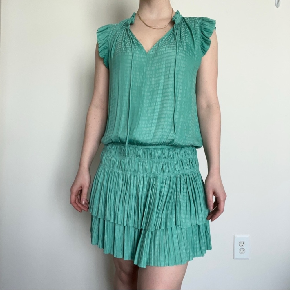 Current Air Green Mini Dress
